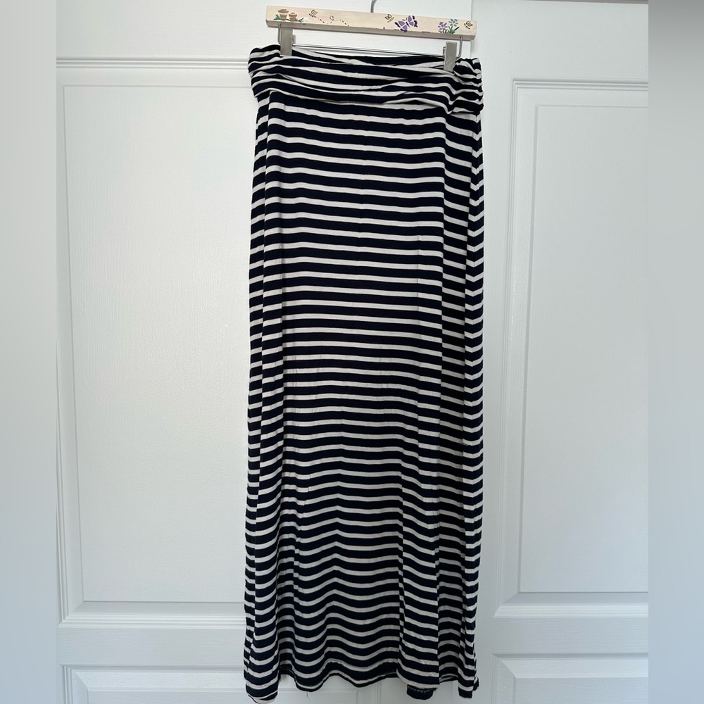 J. Crew XS Stripe Maxi Skirt